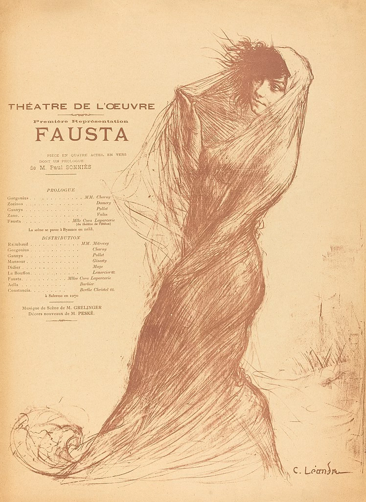 Charles Léandre - Fausta, 1899